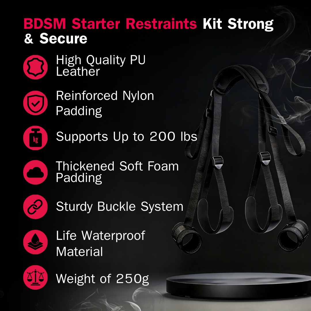 Adult Set Bondage BDSM Kit Bed Restraints