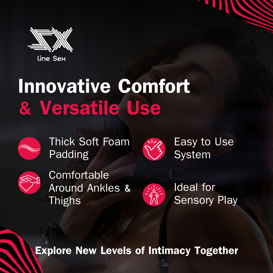 Adult Set Bondage BDSM Kit Bed Restraints