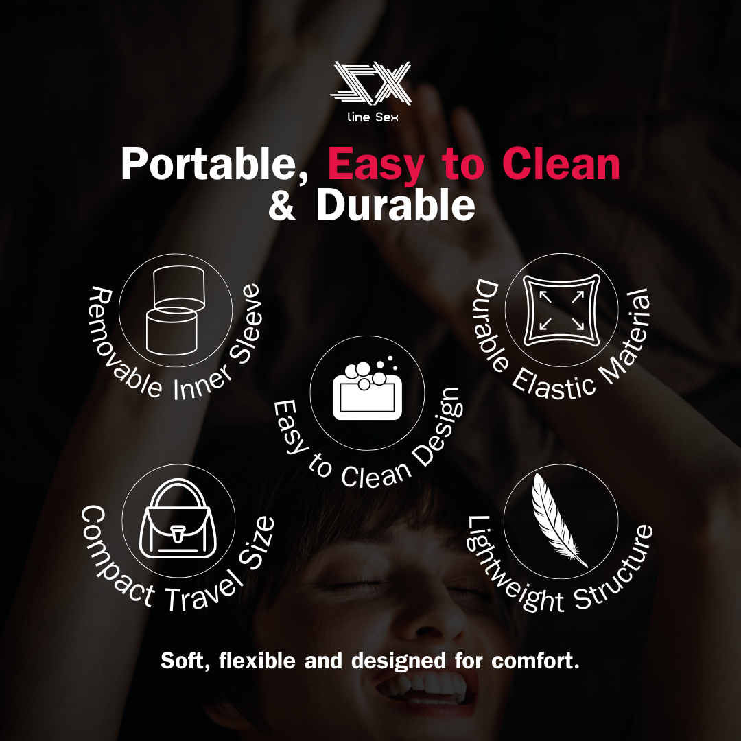 LCD Vibe with Licking Tongue