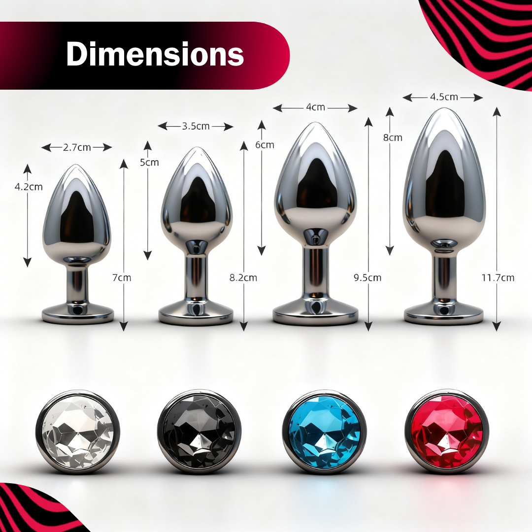 Stainless Steel Anal Plugs