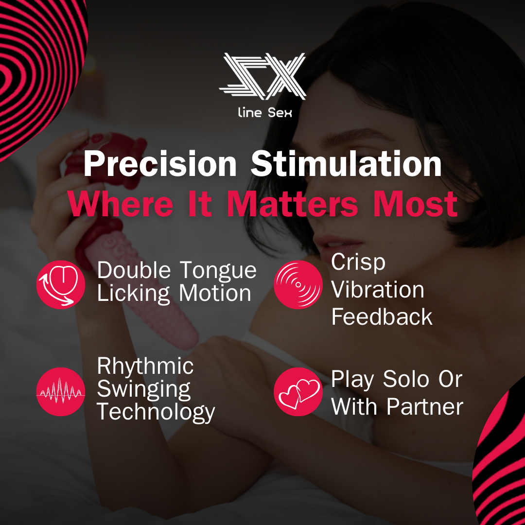 Luxury Dual Tongue Licking Vibrator