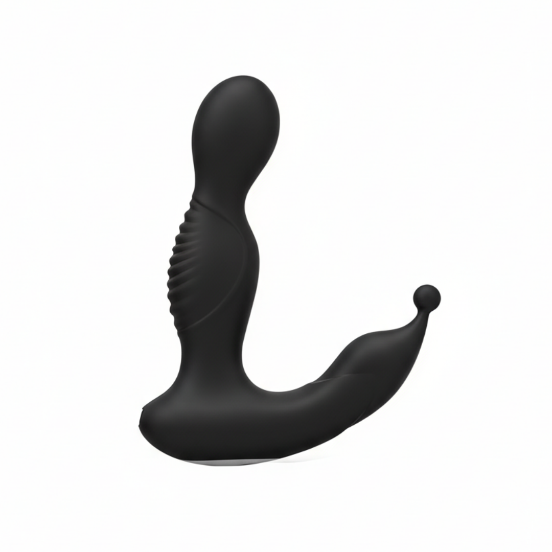 Rostating Anal Toy with Remote Control