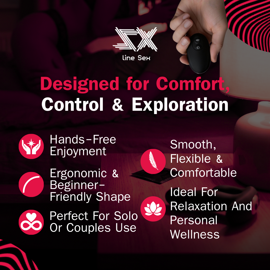 Rostating Anal Toy with Remote Control