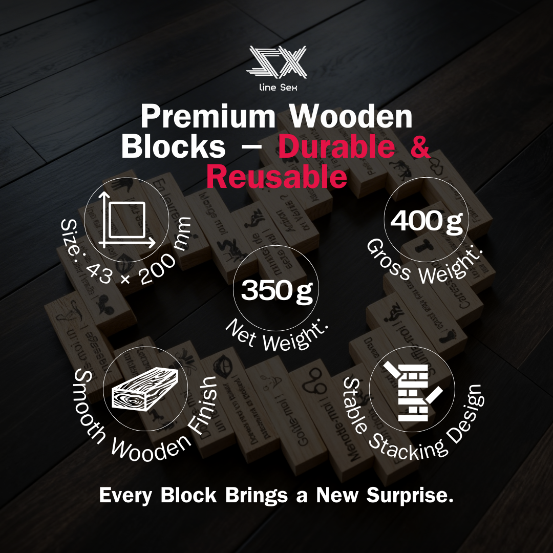 Sex Toys Stacking Tower Block Game English