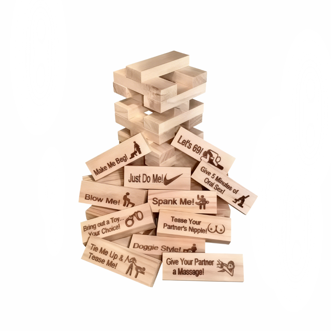 Sex Toys Stacking Tower Block Game English